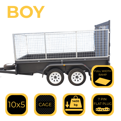 10× Cage&Ramp Trailer “BOY” | Ferntree Gully