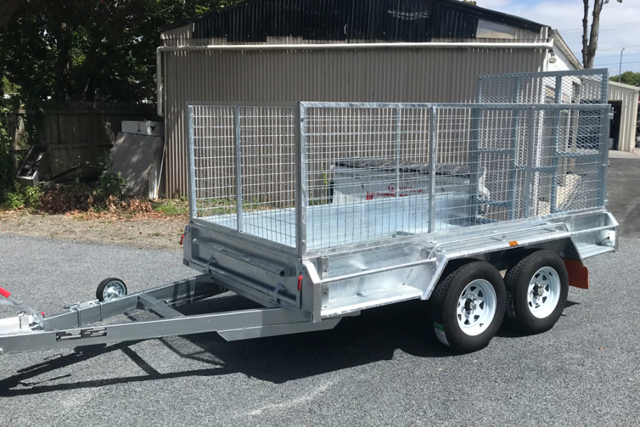 10×5 Tandem Cage&Ramp Trailer “D’VINCI” | Moe