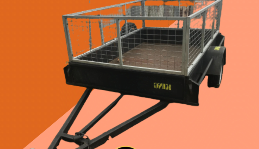 8×5 Cage Trailer for Hire