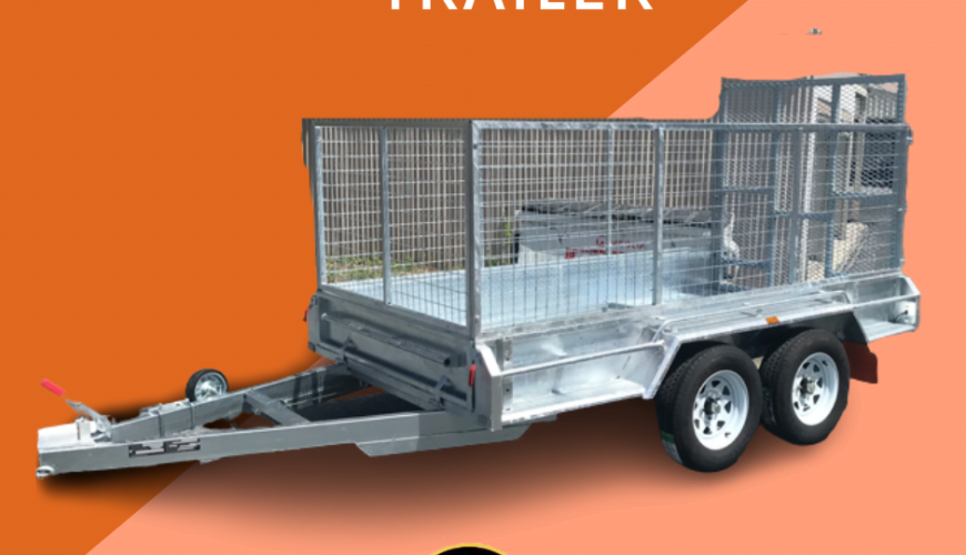 10×5 Ramp and Cage (Tandem) Trailer