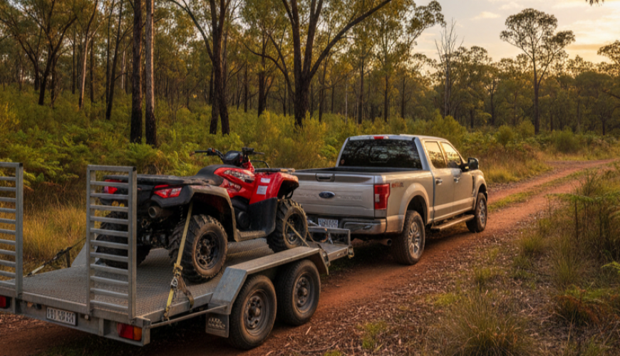 Car carrier trailer for safe vehicle transport - TrailerLink Melbourne
