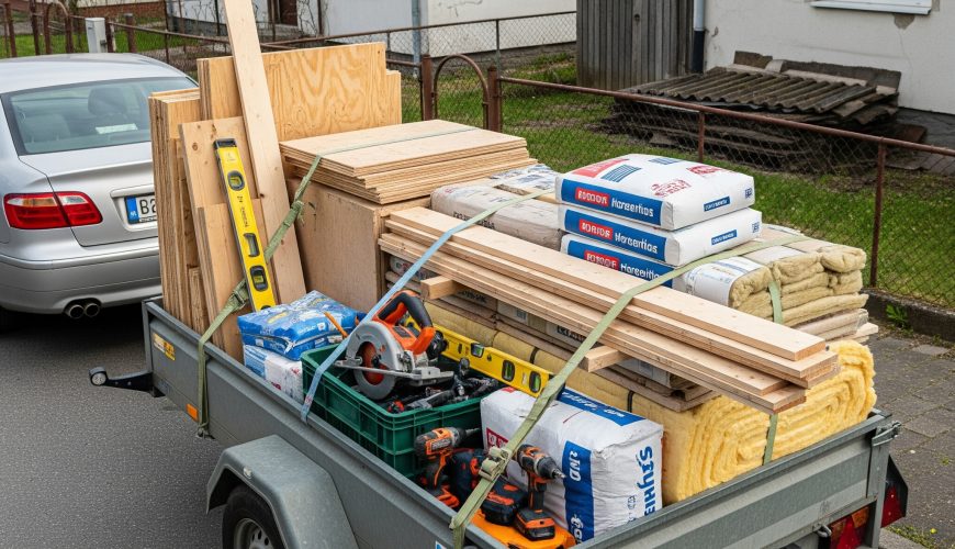 TrailerLink Box Trailer for transporting goods securely