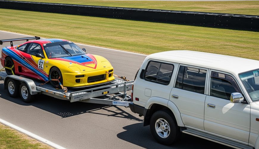 TrailerLink Tandem Trailer with dual axles for heavy load transport