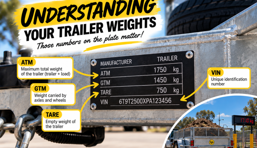 Trailer Weights Explained: ATM, Tare, Ball Weight and Why They Matter